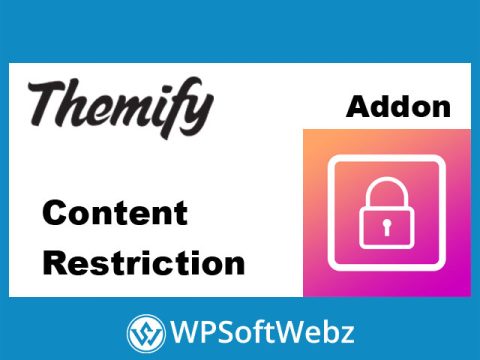 Themify Builder Content Restriction Addon