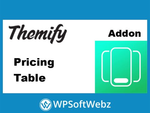 Themify Builder Pricing Table Addon
