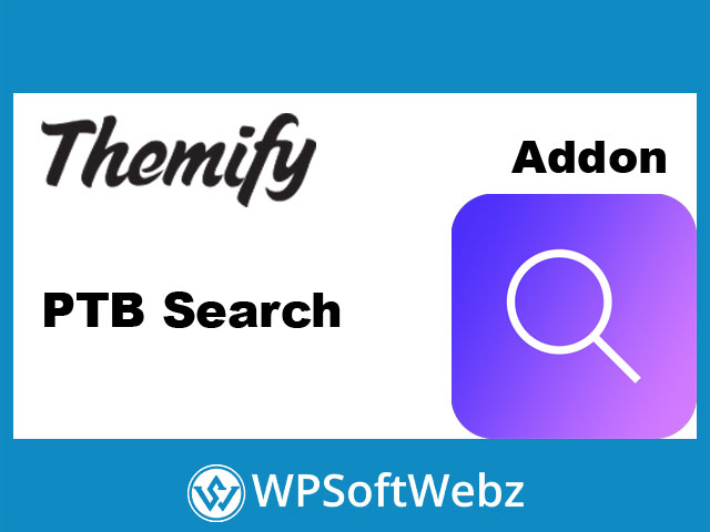 Themify Post Type Builder Search Addon