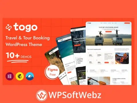 Togo – Travel & Tour Booking WordPress Theme