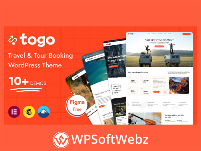 Togo – Travel & Tour Booking WordPress Theme