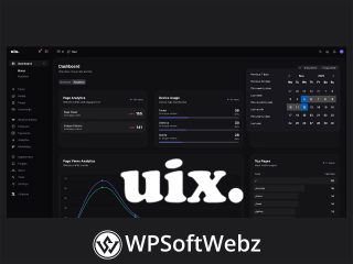 uiXpress Premium Admin Dashboards WordPress Plugin