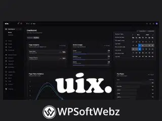 uiXpress Premium Admin Dashboards WordPress Plugin