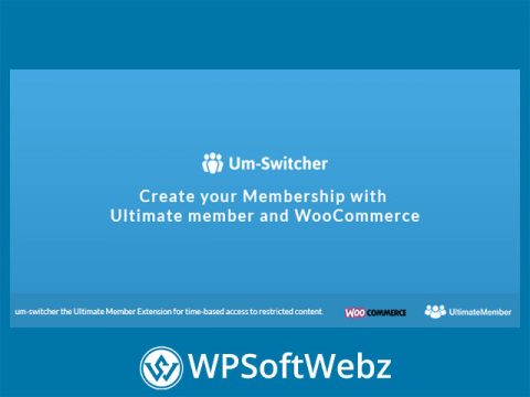 Um-Switcher | Sell subscriptions for Ultimate Member powered by WooCommerce