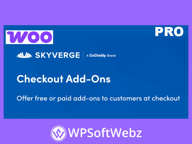 WooCommerce Checkout Add-Ons