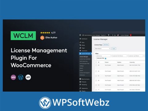 WooCommerce License Manager Plugin