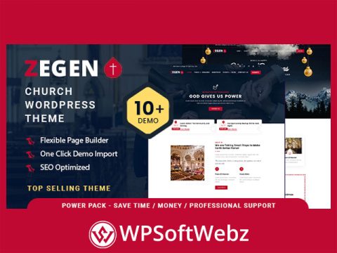 Zegen - Church WordPress Theme