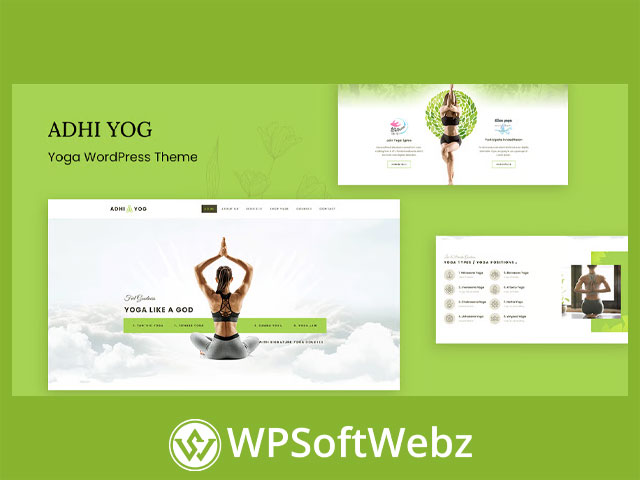Adhi Yoga - Health & Wellness WordPress Theme
