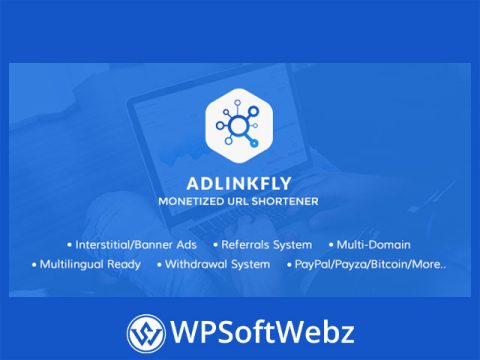 AdLinkFly - Monetized URL Shortener