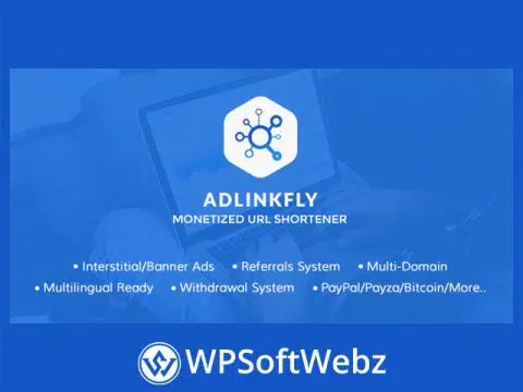 AdLinkFly - Monetized URL Shortener