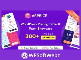 ARPrice - WordPress Pricing Table Plugin