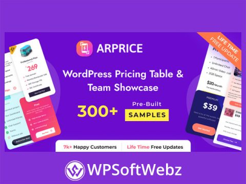 ARPrice - WordPress Pricing Table Plugin