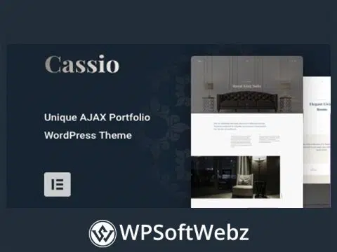 Cassio – AJAX Portfolio WordPress Theme
