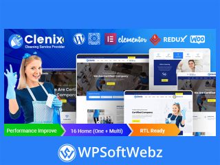 Clenix - Cleaning Services WordPress Theme