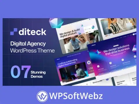 Diteck - Digital Agency WordPress Theme