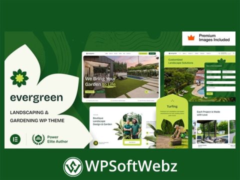 EverGreen – Landscaping Gardening WordPress Theme