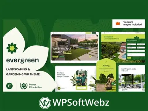EverGreen – Landscaping Gardening WordPress Theme