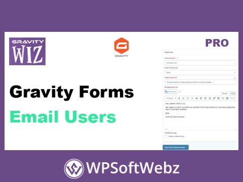 Gravity Forms Email Users Addon for Gravity Perks