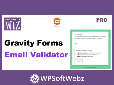 Gravity Forms Email Validator Addon for Gravity Perks