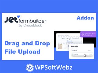 JetFormBuilder Drag and Drop File Upload Addon