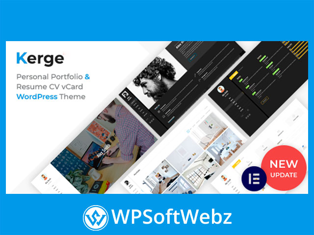 Personal Portfolio Resume Theme | Kerge