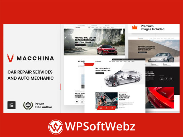 Macchina - Auto Repair WordPress Theme