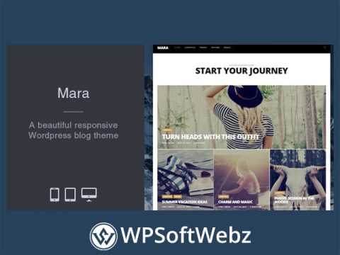 Mara - Photo Blog WordPress Theme