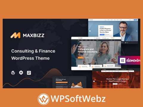 Maxbizz - Consulting & Financial Elementor WordPress Theme