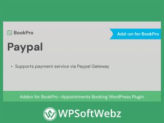 PayPal Payments Standard Add-on for BookPro Plugin