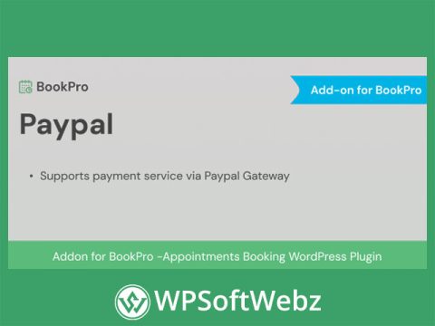 PayPal Payments Standard Add-on for BookPro Plugin