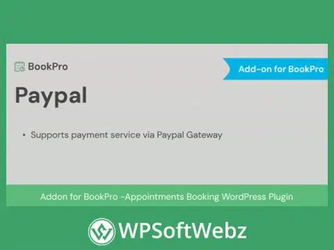 PayPal Payments Standard Add-on for BookPro Plugin