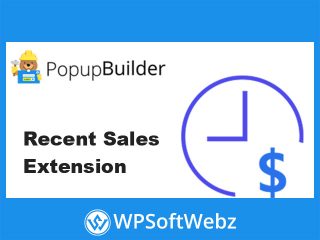 Popup Builder Recent Sales Extension