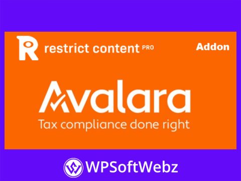 Restrict Content Pro AvaTax Add-on