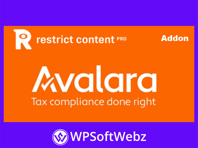 Restrict Content Pro AvaTax Add-on