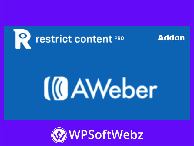 Restrict Content Pro AWeber Pro Add-on