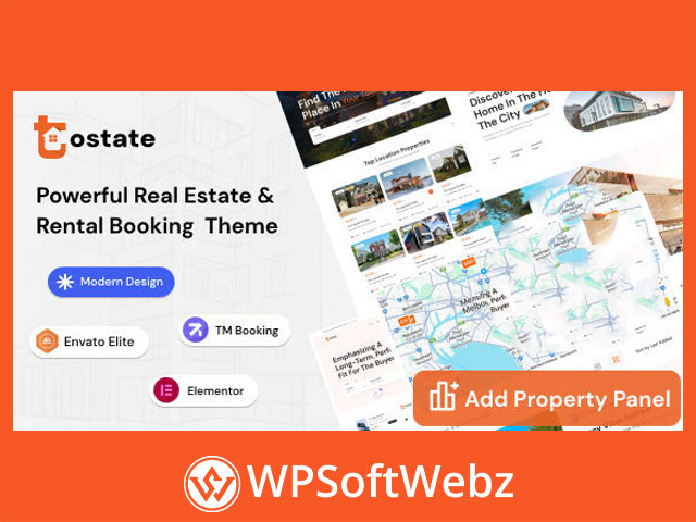 Tostate - Property Listing & Real Estate Ads WordPress Theme
