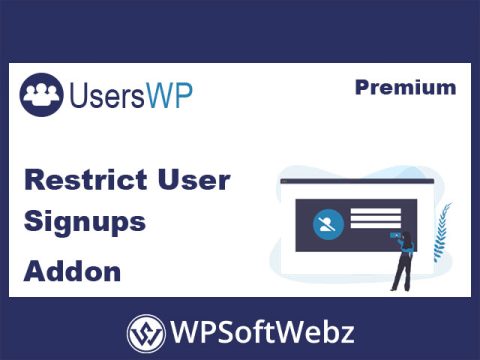 UsersWP Restrict User Signups Addon