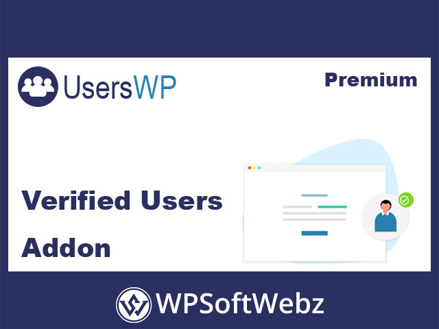 UsersWP Verified Users Addon