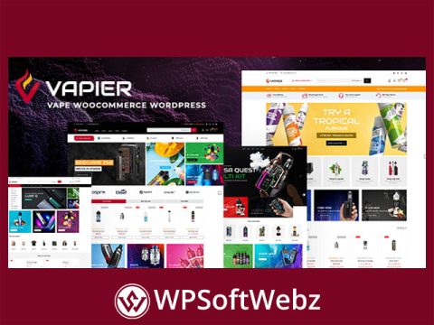 Vapier – Vape Store WooCommerce WordPress Theme