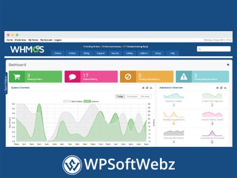 WHMCS (Nulled) - Web Hosting Billing & Automation Platform