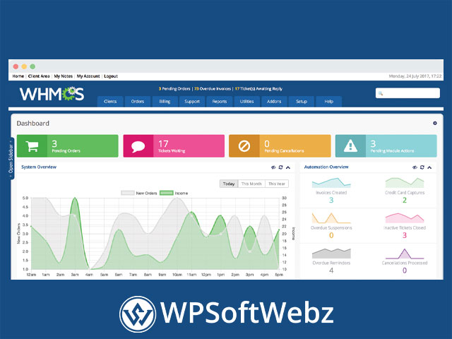 WHMCS (Nulled) - Web Hosting Billing & Automation Platform