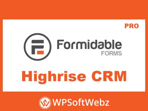 Formidable Forms Highrise CRM Add-On