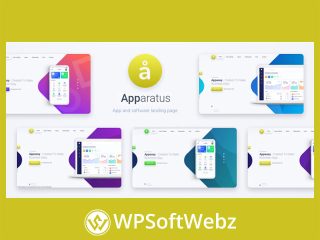 Apparatus | A Multi-Purpose One Page Saas and App Landing Theme