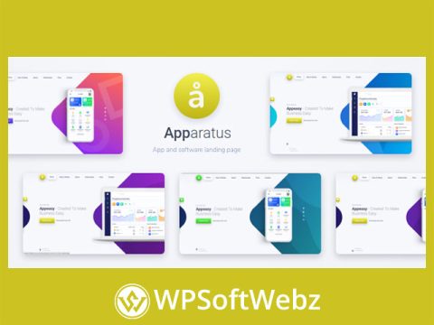 Apparatus | A Multi-Purpose One Page Saas and App Landing Theme