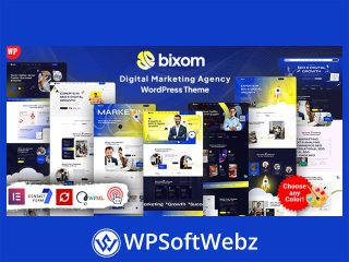 Bixom - Digital Agency WordPress Theme