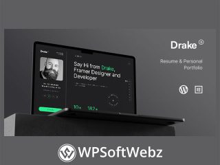 Drake Portfolio Theme for WordPress