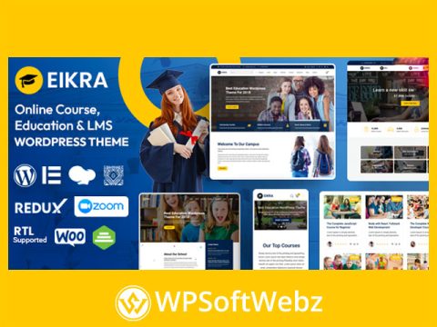 Eikra - Education WordPress Theme