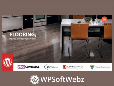 Flooring - Paving and Tiling Services WordPress Theme