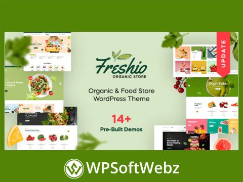 Freshio - Organic & Food Store WordPress Theme