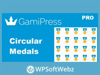 GamiPress Circular Medals Pro Package (Flat Medals)